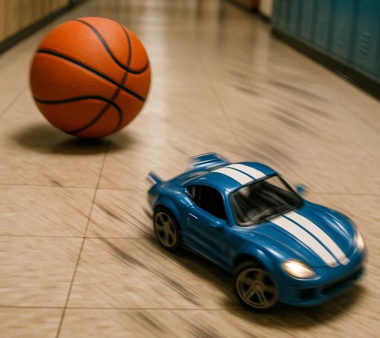 My friend the basketball